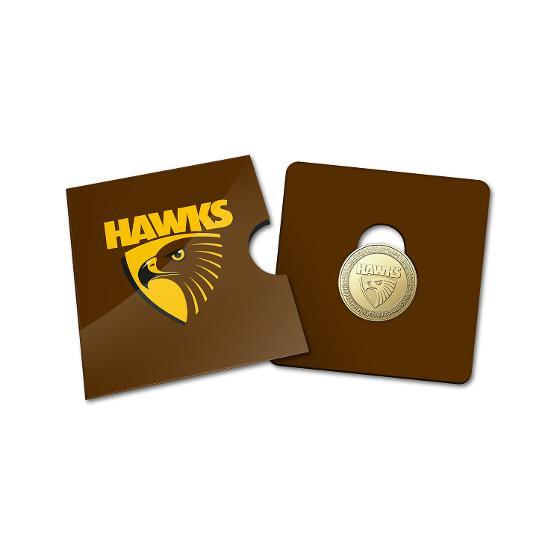 2023 AFL $1 Hawthorn Coin - UNC