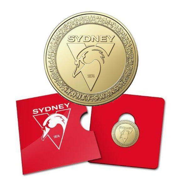 2023 AFL $1 Sydney Swans Coin - UNC