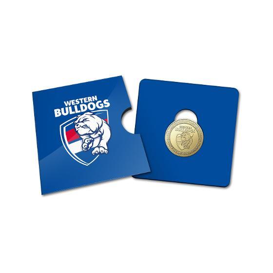 2023 AFL $1 Western Bulldogs Coin - UNC