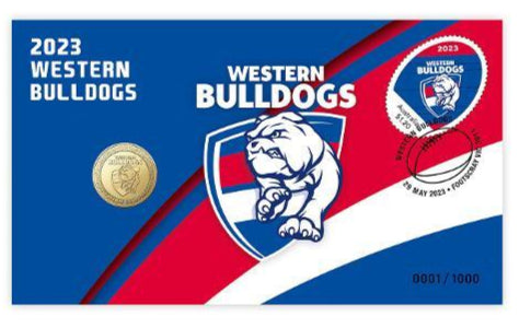 2023 $1 AFL Western Bulldogs PNC