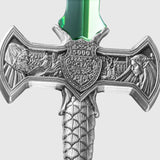 2025 Chad 1oz Excalibur with Green Crystal Blade
