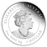 Australian Lunar Series III 2022 Year of the Tiger 1oz Silver Trio Coin Set