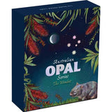 2012 Opal Series Wombat 1oz Silver Proof Coin