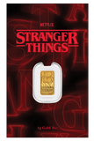 Stranger Things 2026 1g Gold Minted Bar