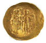 Byzantine Gold Hyperpyron Isaac II, Angelus AD 1185-1195 EF