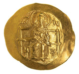 Byzantine Gold Hyperpyron Isaac II, Angelus AD 1185-1195 EF