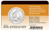 International Year of Volunteers 2011 20c Cu-Ni Coin Pack