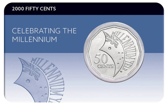 Millennium Year 2000 50c Cu-Ni Coin Pack