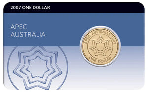 APEC Australia 2007 $1 Al-Br Coin Pack