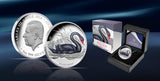 2024 $1 John Gould's Black Swan 1oz silver Proof Coin