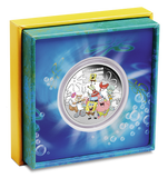 SpongeBob & Friends 2024 1oz Silver Proof Coloured Coin