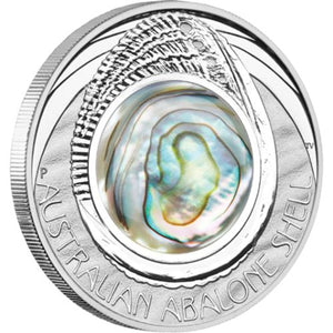 2014 $1 Australian Shell Abalone 1oz Silver Proof Coin