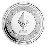 1oz Ethereum Silver Bullion Round