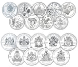 2001 Centenary of Federation Proof Coin Set (Impaired Box)