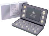 2001 Centenary of Federation Proof Coin Set (Impaired Box)