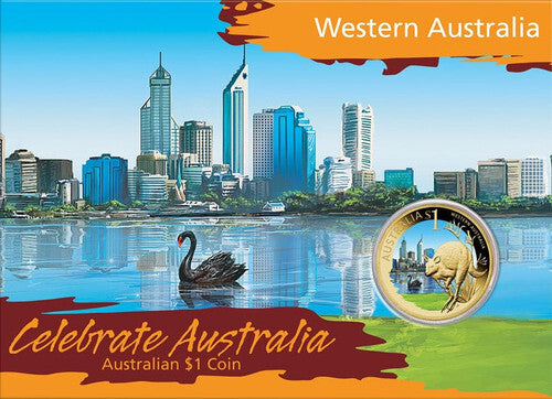 2009 $1 Celebrate Australia - Western Australia UNC