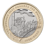 2025 £2 200 Years of the Modern Railway Brilliant Uncirculated Coin
