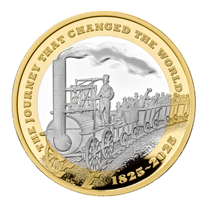 2025 £2 200 Years of the Modern Railway Silver Proof Coin