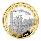 2025 £2 200 Years of the Modern Railway Silver Proof Coin