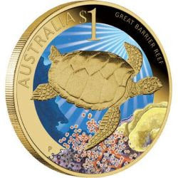 2010 $1 Celebrate Australia - Great Barrier Reef