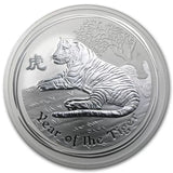 2010 Series II Lunar Year of the Tiger 10 oz Silver Bullion Coin