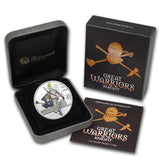 2010 Great Warriors - Knight 1oz Silver Proof Coin