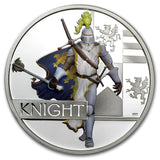 2010 Great Warriors - Knight 1oz Silver Proof Coin