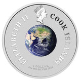 2010 $1 Orbit and Beyond First Space Shuttle 1oz Silver Coloured Proof Coin