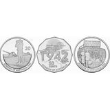 2012 Shores Under Siege 3 Coin Set