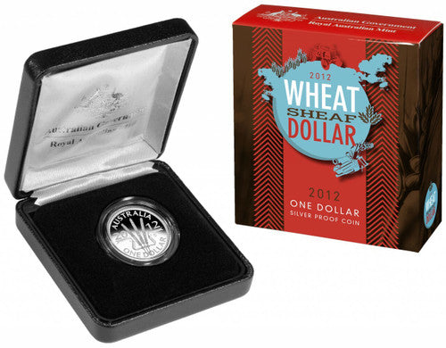 2012 $1 Wheat Sheaf Silver Proof Coin