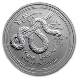 2013 Lunar Year of the Snake 5oz Silver Bullion Coin