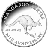 2013 $1 Kangaroo 20th Anniversary Edition 1oz Silver Proof Coin