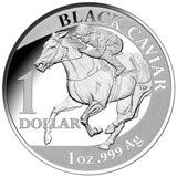 2013 $1 Black Caviar 1oz Silver Proof Coin