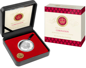 2013 50c 60th Anniversary of The Coronation of Her Majesty Queen Elizabeth II Silver Proof Coin