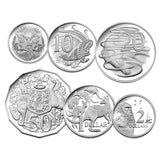 2014 Fine Silver Proof Coin Set (Individually Boxed)