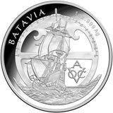 2015 $5 Drama On The High Seas Batavia 1oz Silver Proof Coin
