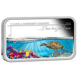 2015 Sunburnt Country - Jewel Sea 1oz Silver Proof Coin
