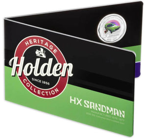 2016 50c Holden Heritage HX Sandman Coin in Card