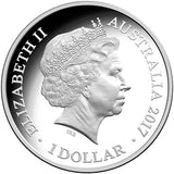 2017 $1 Year of The Rooster Silver Proof Coin