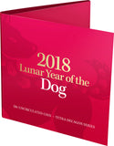 2018 50c Tetra Decagon Year of The Dog Uncirculated Coin