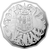 2019 50th Anniversary 50c Silver Proof Coin ANDA Melbourne Coin Show Issue