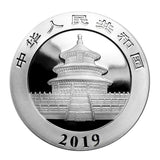 China 2019 Panda 30 gram Silver Coin
