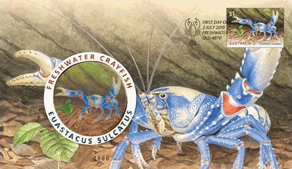 2019 Freshwater Crayfish Medallion Cover