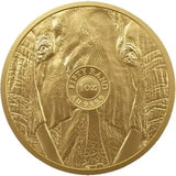 2022 South African Mint Gold Big 5 Elephant 1oz Gold Coin