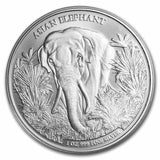 2023 Asian Elephant – Kingdom of Cambodia 1oz Silver Coin