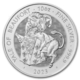 2023 GB Tudor Beasts Yale of Beaufort Silver 10oz Coin