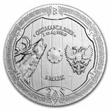 2023 Germania Valkyries: Ostara 1 oz Silver Round BU