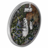 2023 Palau 1 oz Silver $5 Split Views: Hippo Ultra High Relief Coin