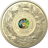 2023 $5 Australian World Heritage Properties Coloured Uncirculated Coin