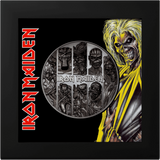 2024 Cook Islands Iron Maiden Eddie Collection 3oz Silver Black Proof Coin